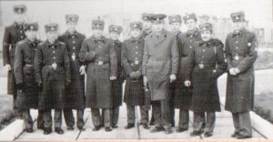 Группа курсантов с командиром взвода Ланге