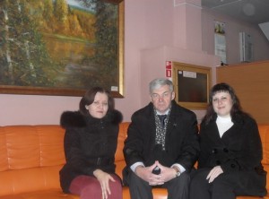 Слева направо: Екатерина, я, Кристина