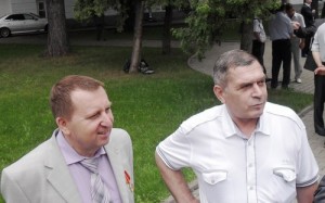 Александр Зайцев (слева) и Вячеслав Баранов